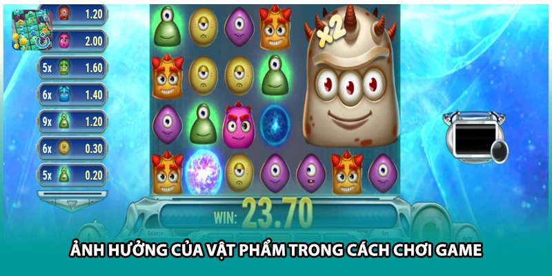 Ảnh hưởng của vật phẩm trong cách chơi game