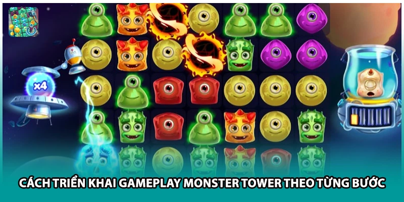 Cách triển khai gameplay Monster Tower theo từng bước 