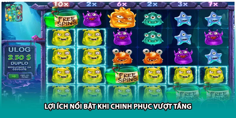 Lợi ích nổi bật khi chinh phục vượt tầng