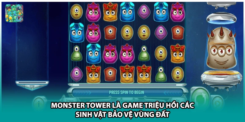 Monster Tower là game triệu hồi các sinh vật bảo vệ vùng đất