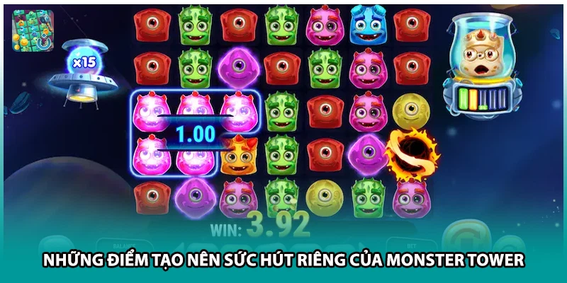 Những điểm tạo nên sức hút riêng của Monster Tower